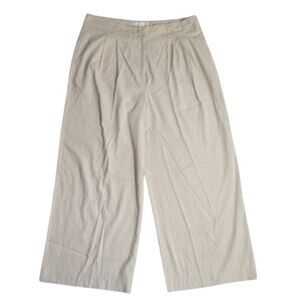 NWOT Treasure & Bond Wide Leg  Cotton Pants 18